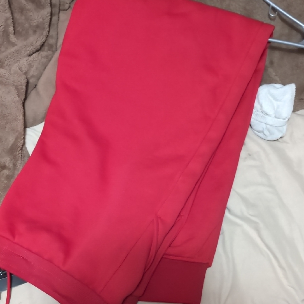 Nike Red Sweatpants Vibrant Joggers